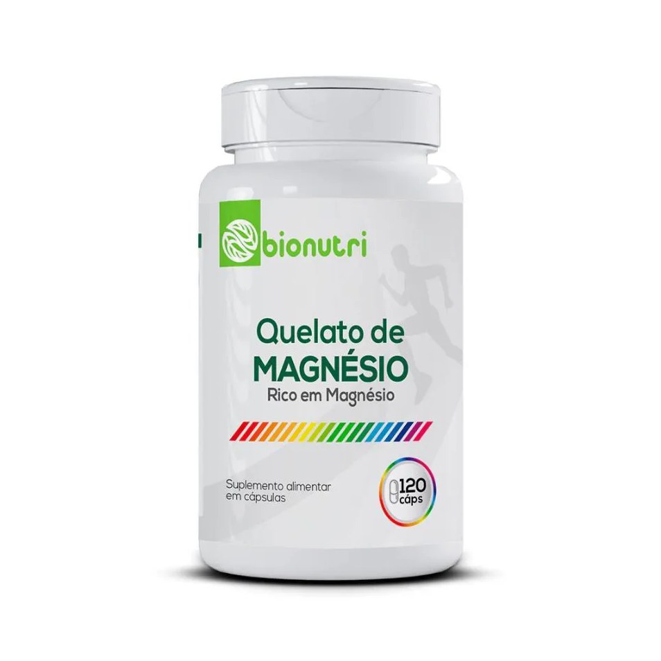 Magnesio Quelato 260Mg 120 Capsulas - Bionutri