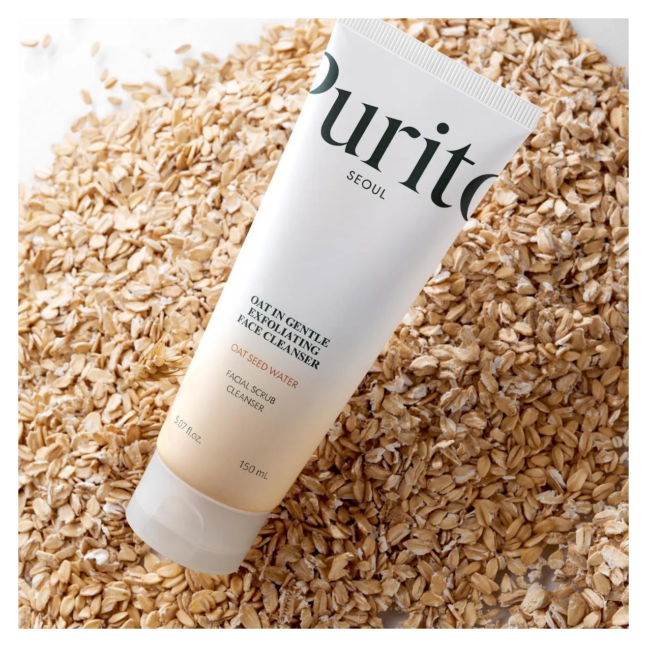 Gel de Limpeza Esfoliante Facial Purito Oat In Gentle Exfoliating Cleanser 150ml