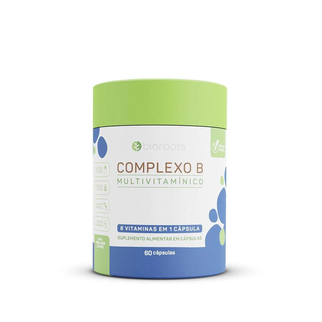 Bioroots Complexo B Multivitamin 60 Un