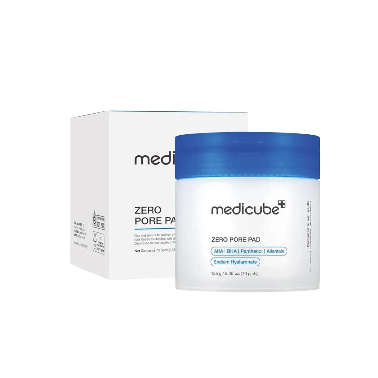 Tônico Facial em Disco Medicube Zero Pore Pad 70 Discos