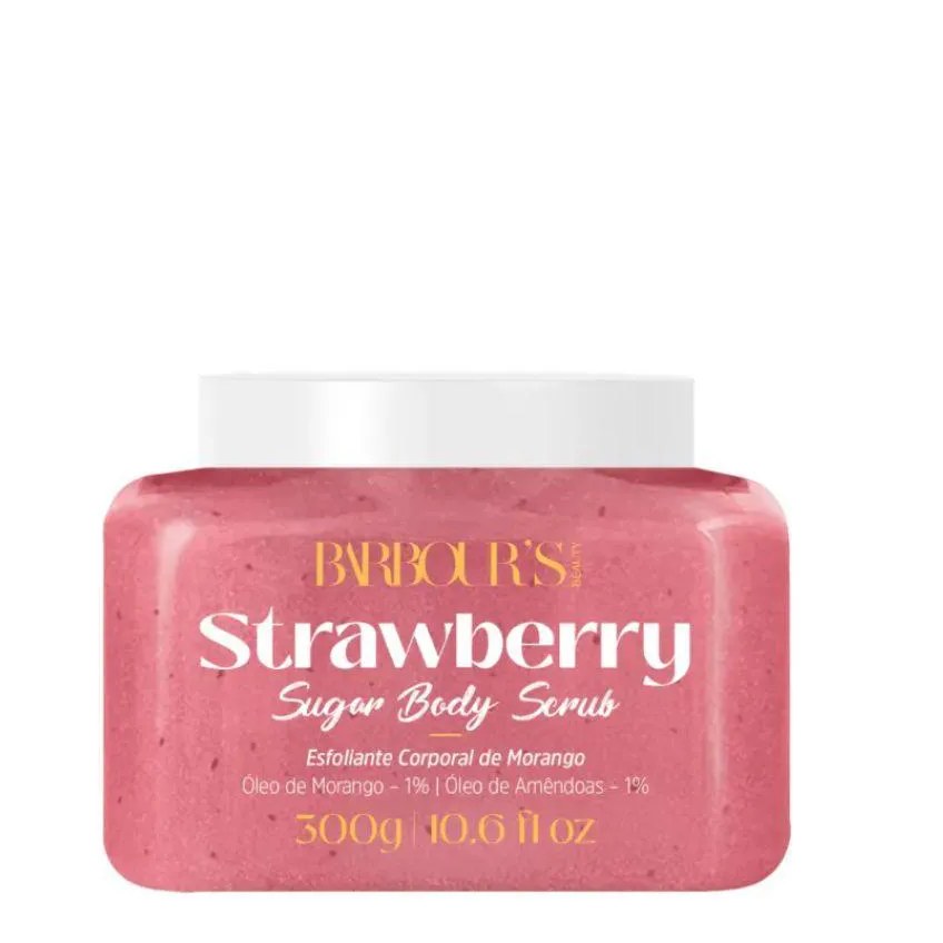 Barbour's Beauty Sugar Body Scrub Strawberry - Esfoliante Corporal 400G