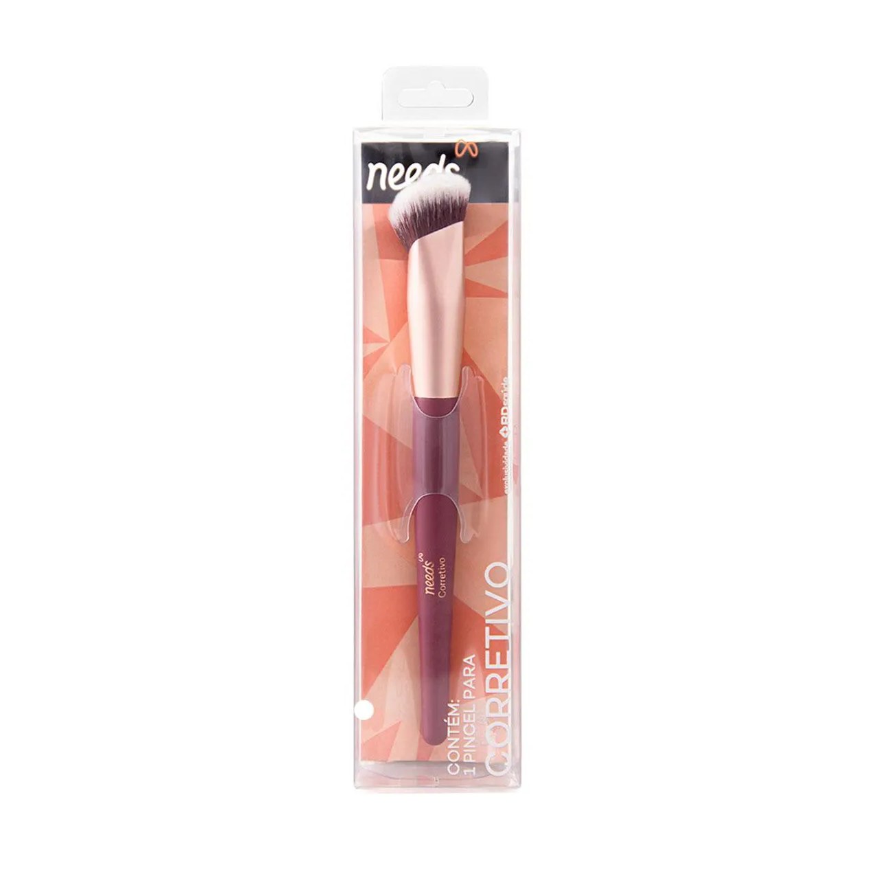 Pincel Angular para Corretivo Needs 1 Unidade