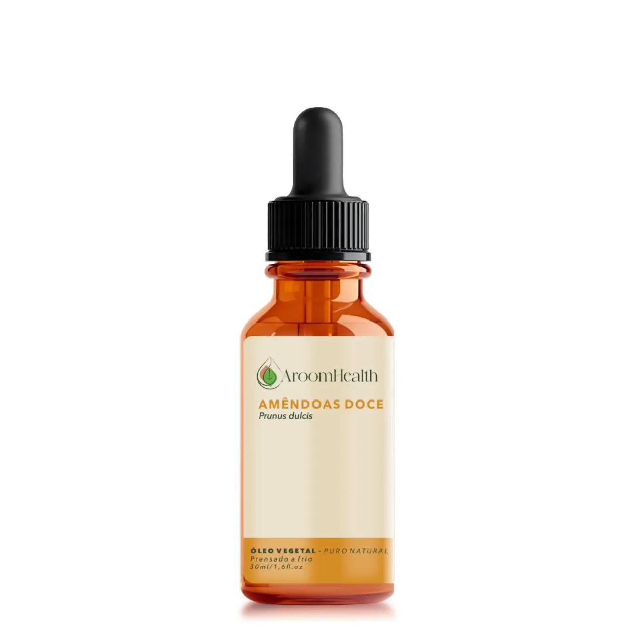 Óleo Vegetal Puro Natural de Amêndoas Doce -30 Ml