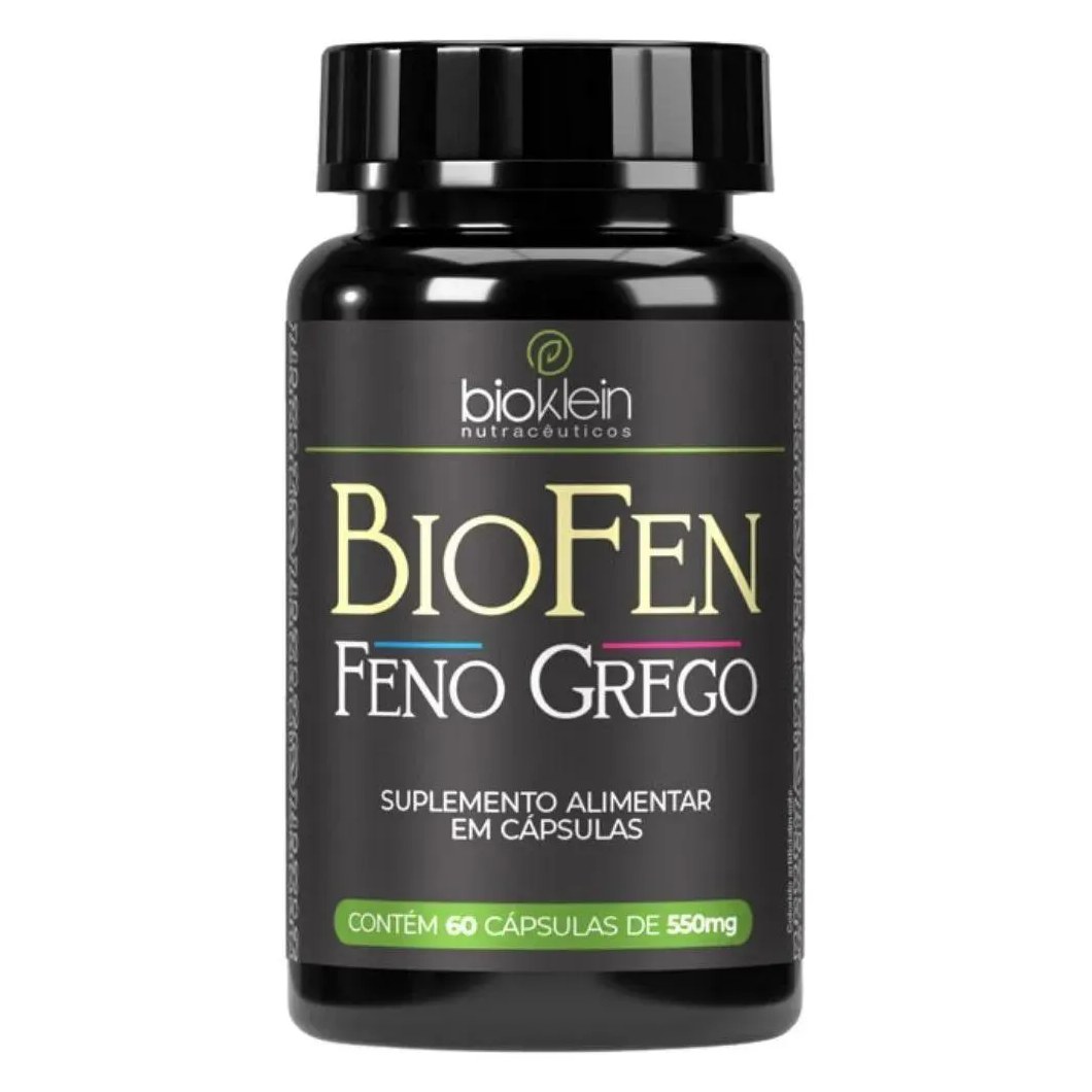 Bio Fen Feno Grego (Com Extrato da Semente de Feno Grego) 550Mg 60 Cáps. Bioklein