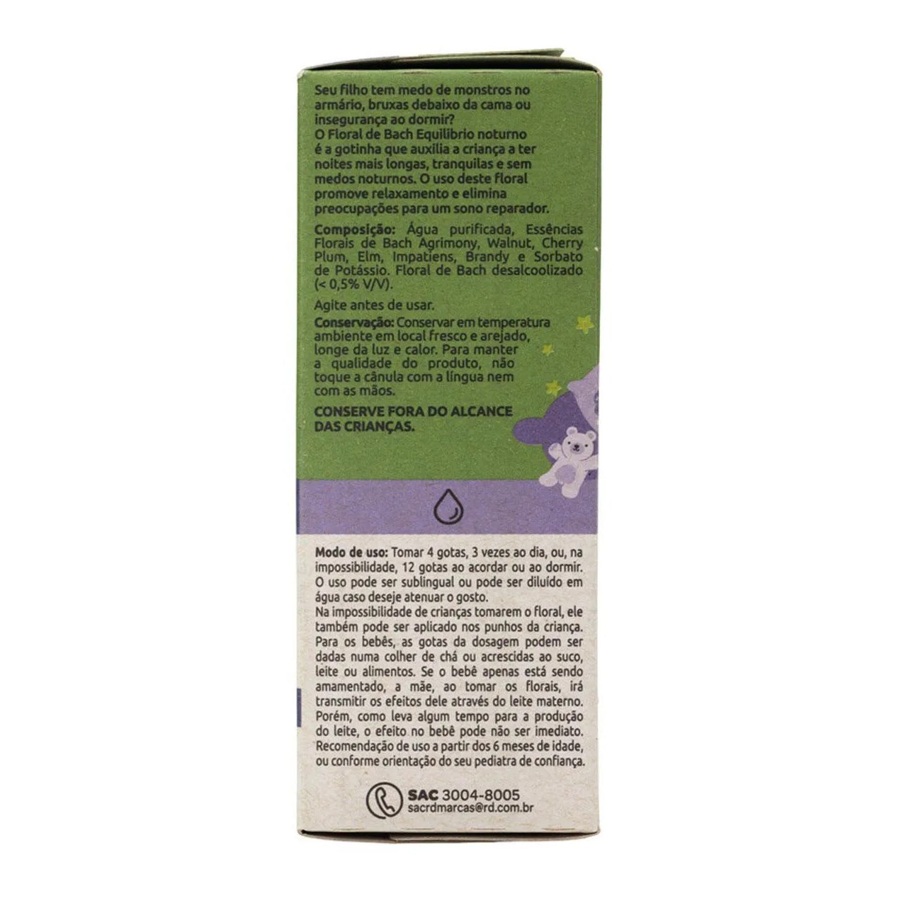 Floral de Bach Natz Kids Equilíbrio Noturno 30ml