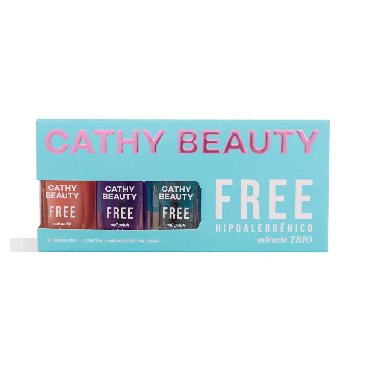Cathy Beauty Kit Esmalte Miracle Trio