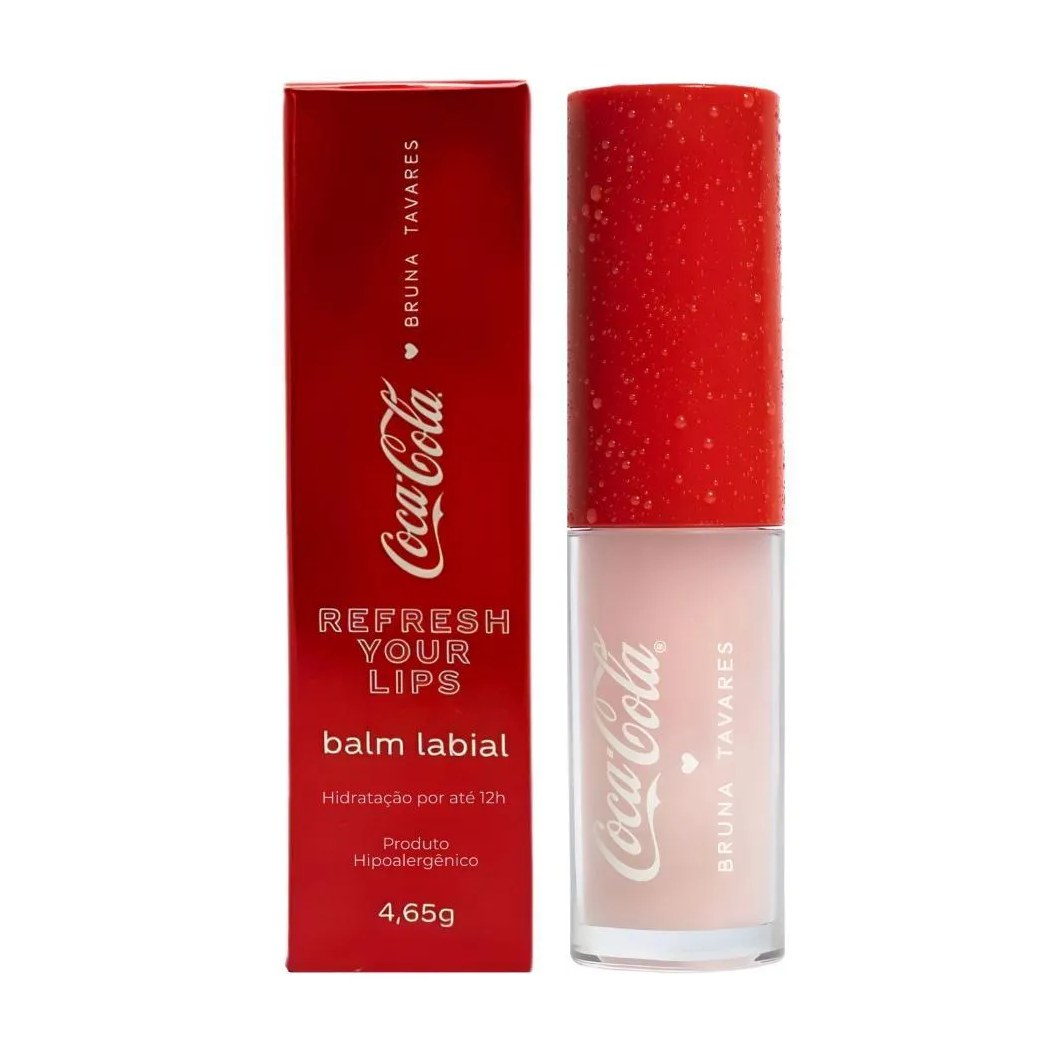 Balm Labial Bruna Tavares Coca-Cola Refresh Your Lips
