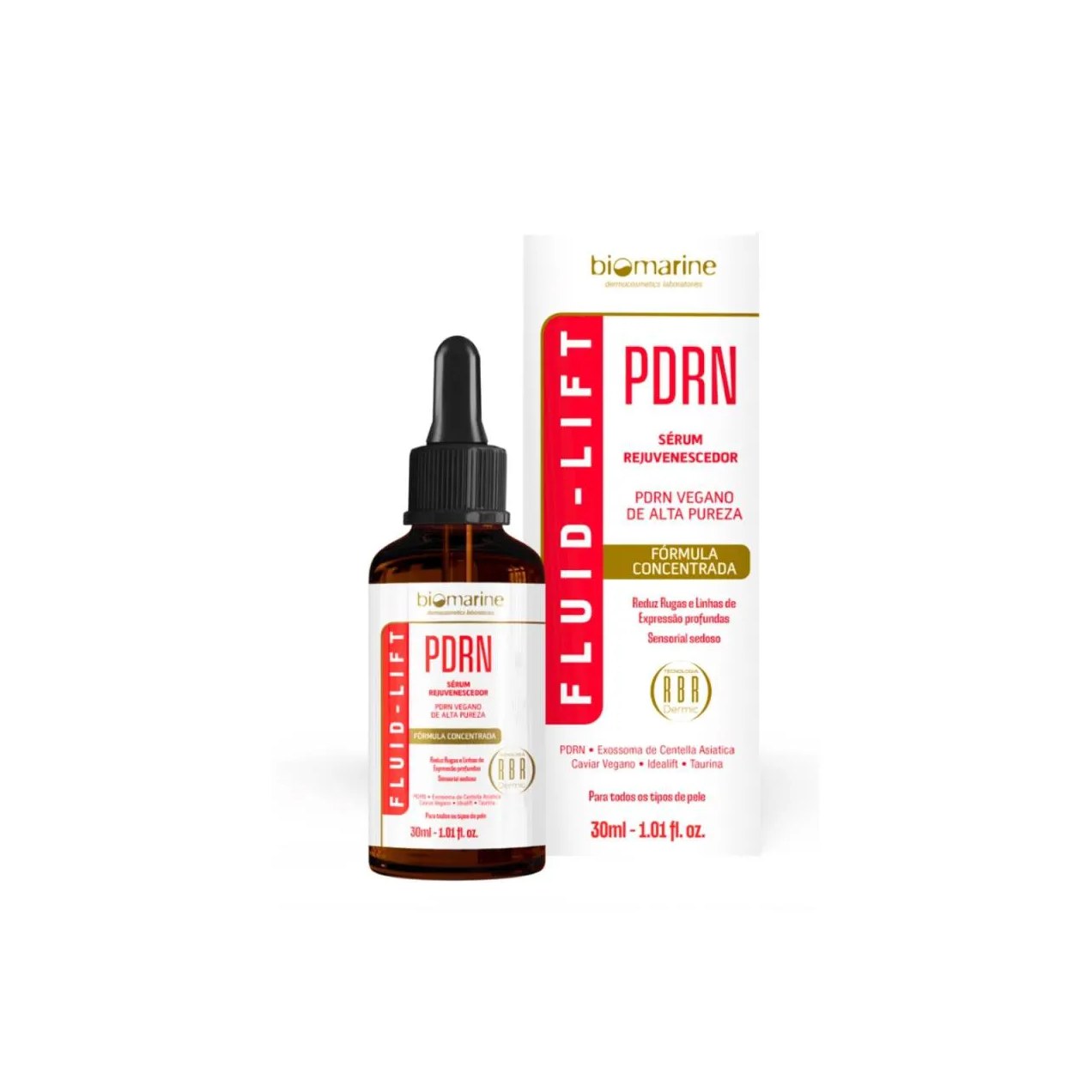 Biomarine Serum Facial Fluid Lift Pdrn Anti Rugas 30Ml