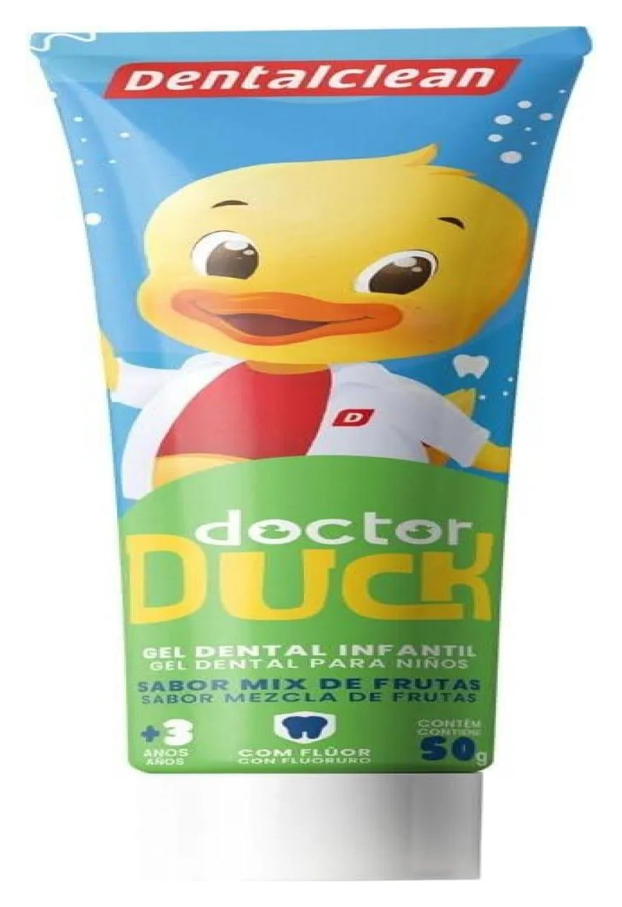 Gel Dental Infantil Doctor Duck com Fluor 50G