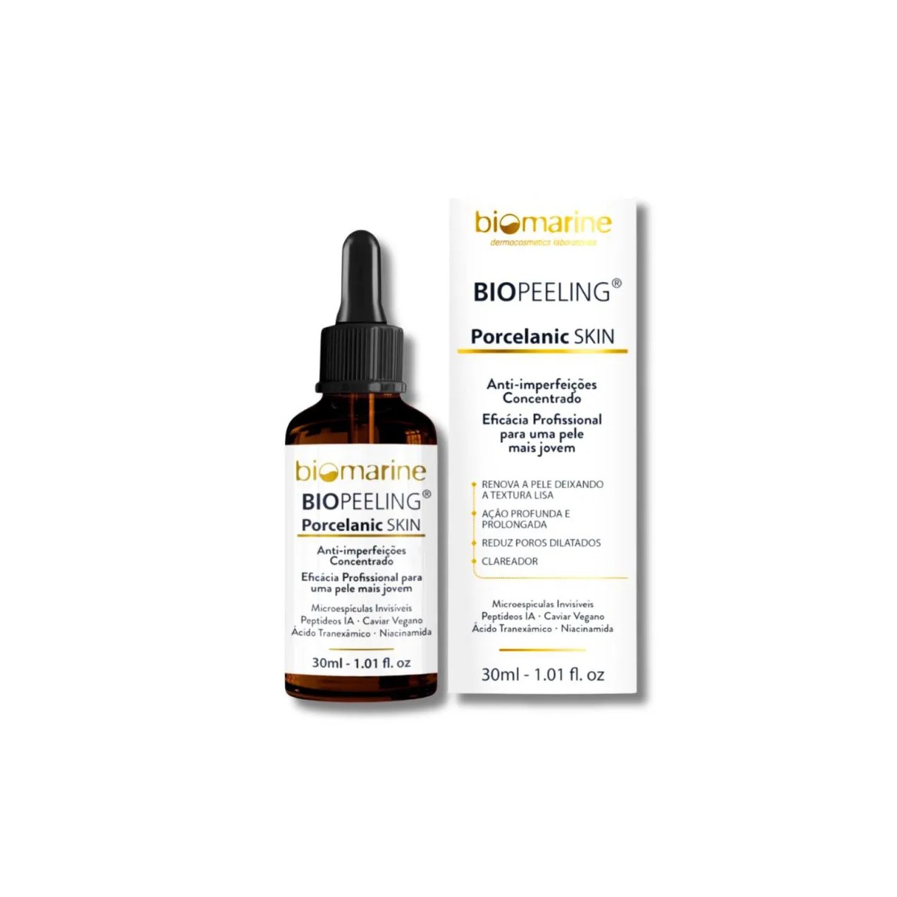 Biomarine Biopeeling Porcelanic Skin Anti Imperfeicoes 30Ml