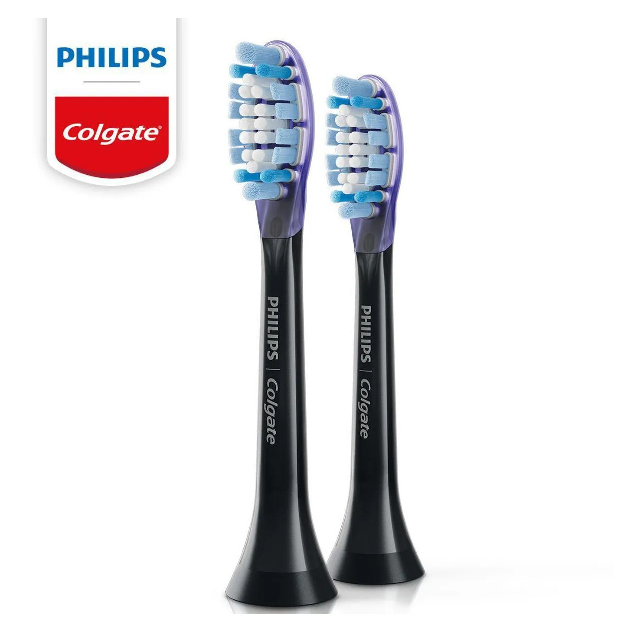 Refil Escova de Dente Elétrica Philips Colgate SonicPro 2 em 1 Gengiva Saudável e Limpeza Profunda 2 unidades