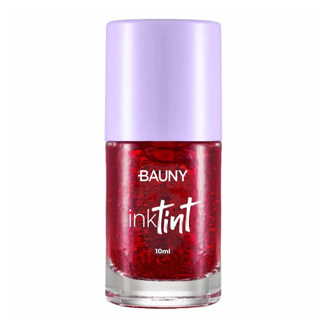 Lip Tint Bauny Ink Tint Superfix 10Ml RED