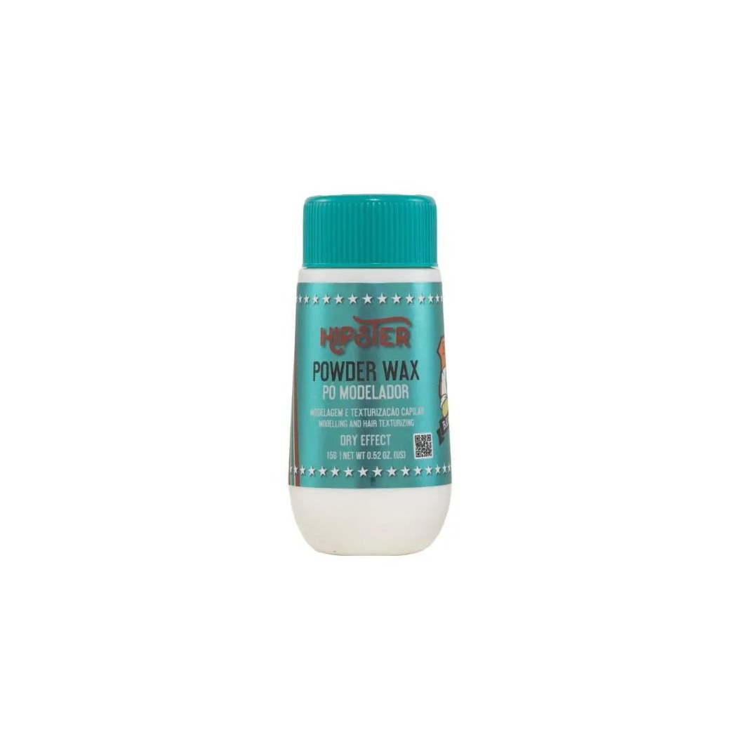 Barba Forte Hipster Pó Modelador Powder Wax 15 G