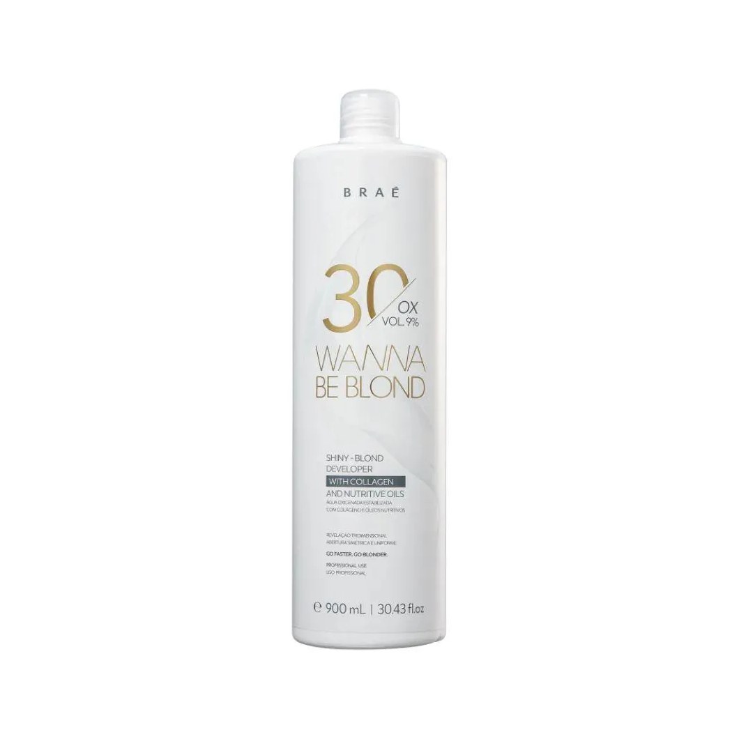 Braé Wanna Be Blond 30 Vol Ox 900Ml