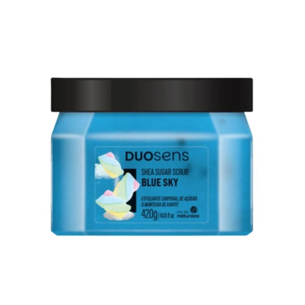 Cia da Natureza Esfoliante Duosens Blue Sky 420 G