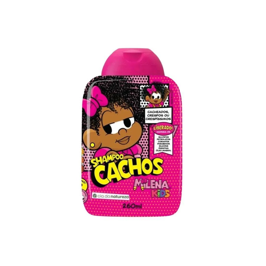 Cia da Natureza Milena Kids Shampoo Cachos 260 Ml