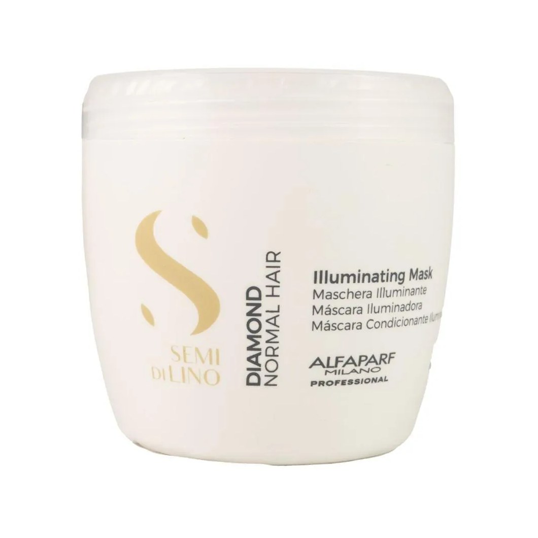 Máscara Alfaparf Semi Di Lino Diamond Illuminating 500 Ml