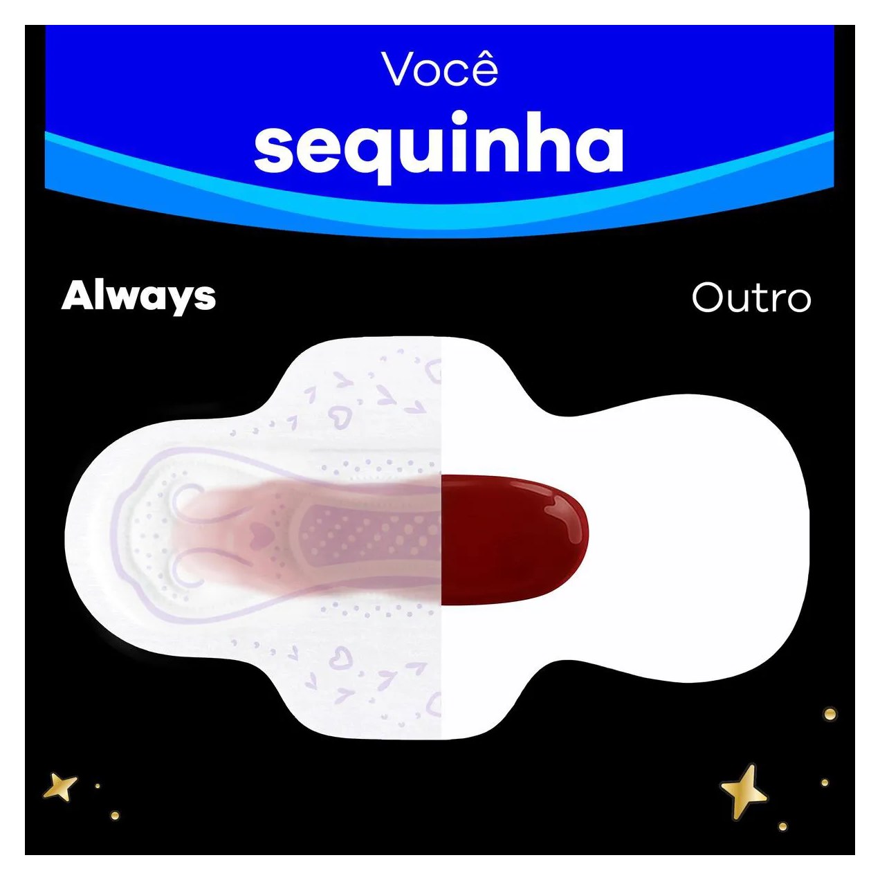 Absorvente Always Noite Ultra Suave com Abas 26 Unidades