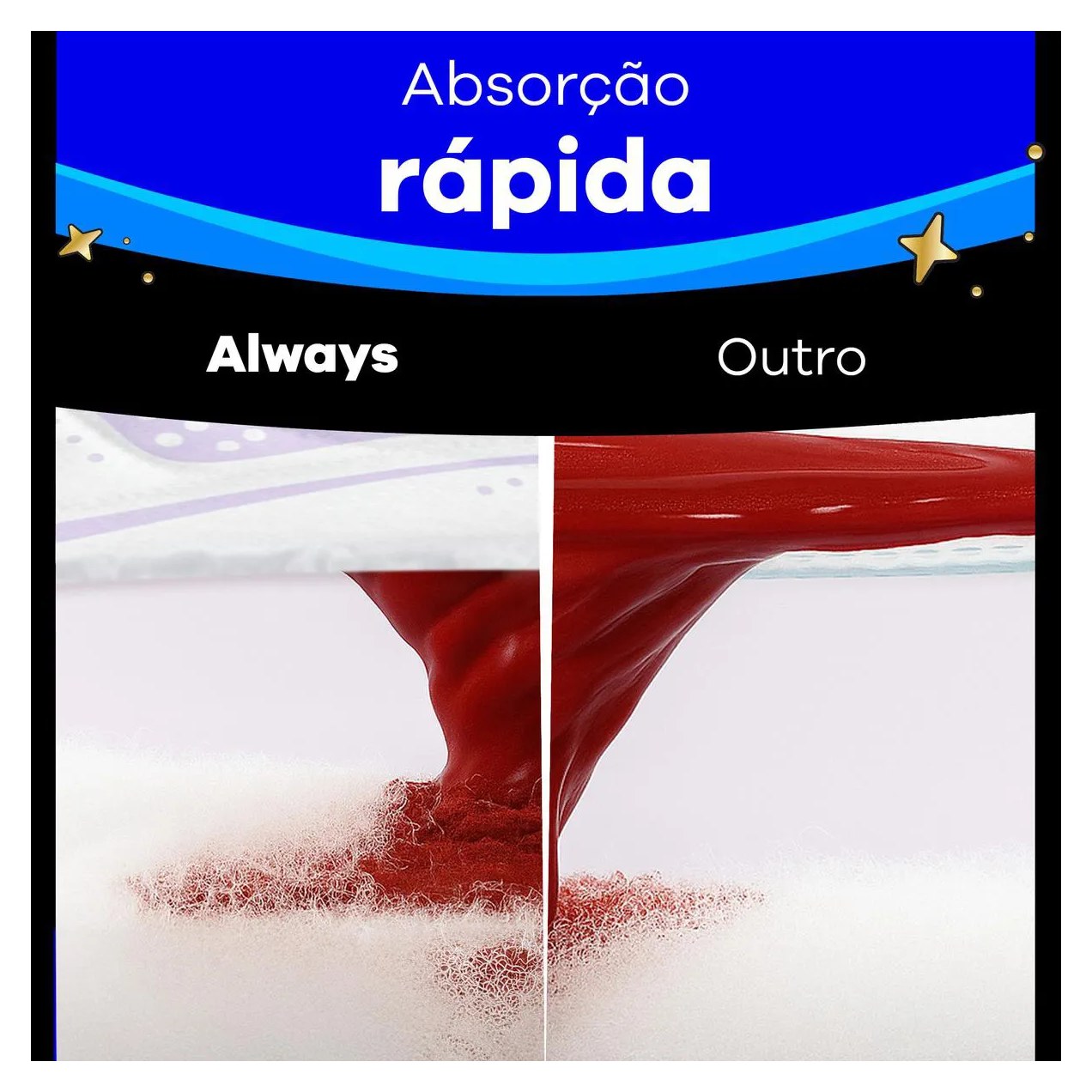 Absorvente Always Noite Ultra Suave com Abas 16 unidades