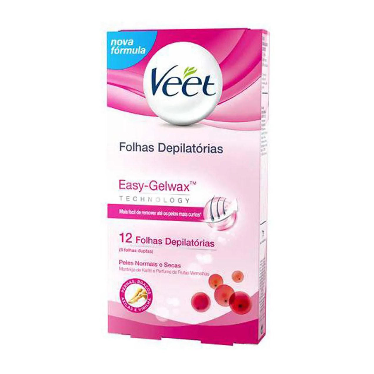 Depil Bella Folhas para Depilacao Facial 16un Mel Aloe