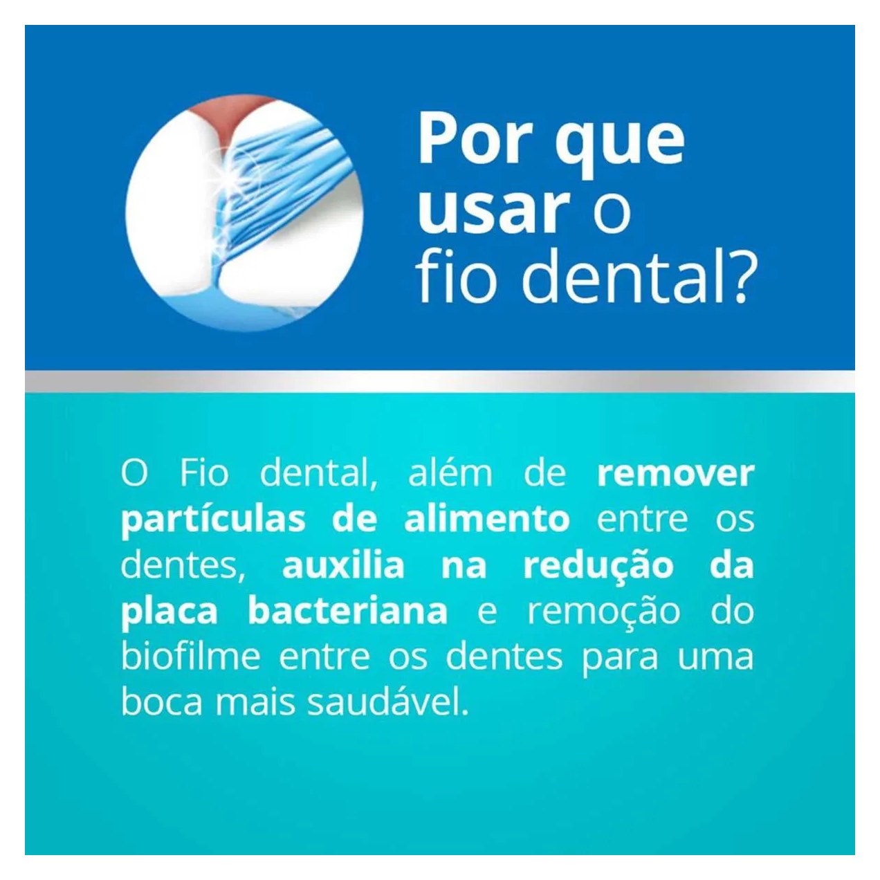 Fio Dental Johnson's Reach Essencial Sabor Menta 100 metros