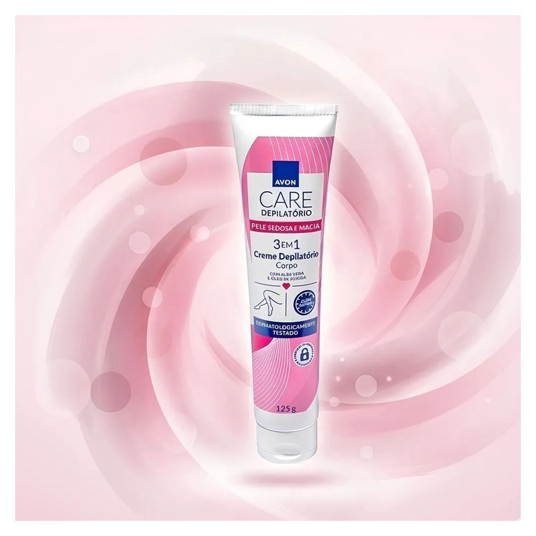 Creme Depilatório para o Corpo Avon Care 125G
