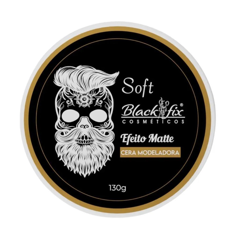 Cera Modeladora Black Fix Efeito Matte 130G