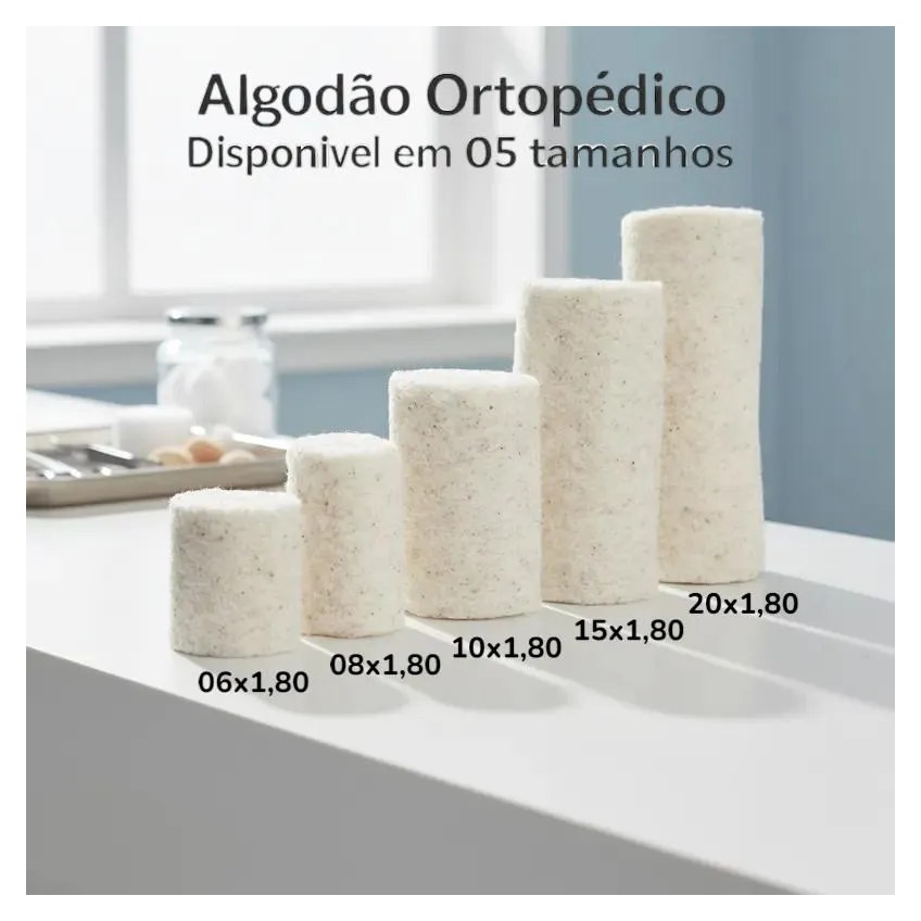 Algodão Ortopédico para Imobilização Sterifarma 15 X 180m