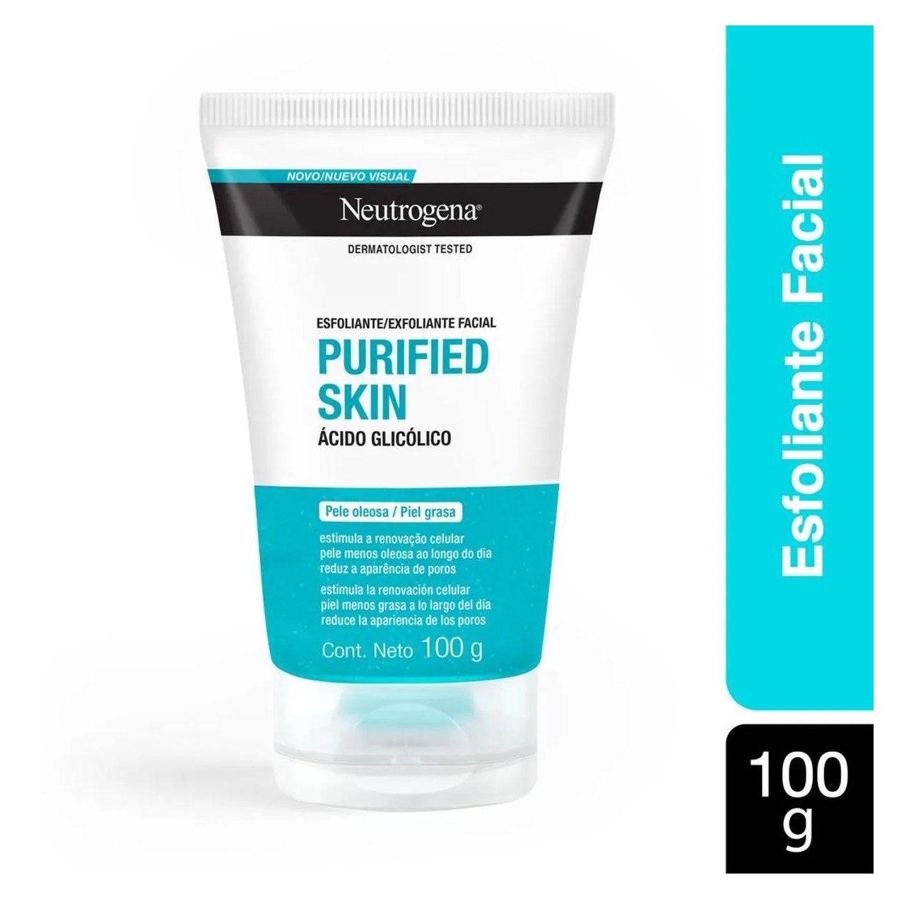 Esfoliante Facial Purificante Neutrogena Purified Skin com 100g