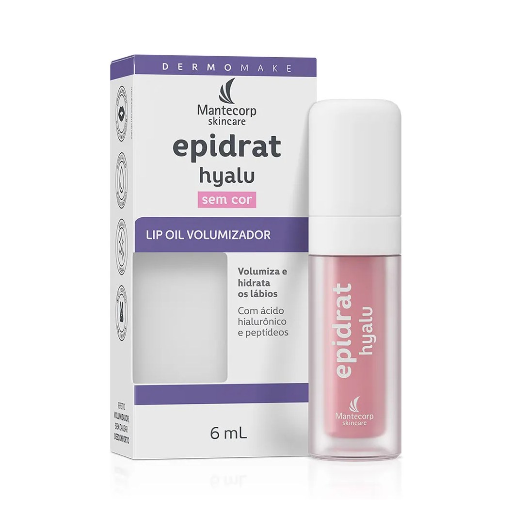 Kit C/ 3 Lip Oil - Epidrat Hyalu sem Cor
