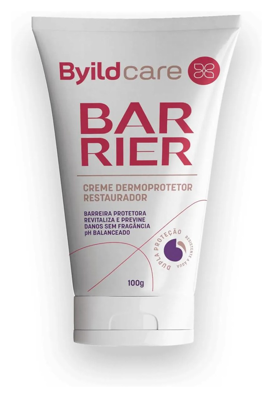 Creme Dermoprotetor Restaurador Byildcare Barrier 100G - Proteção Cutânea, sem Fragrância.