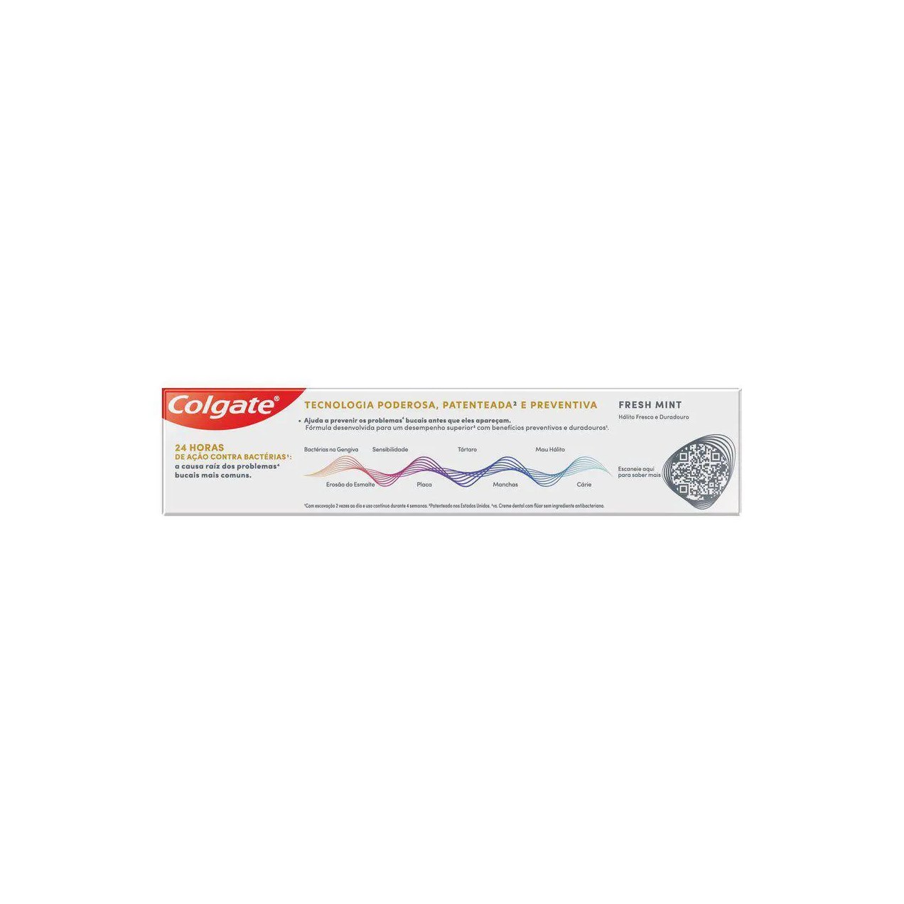 Creme Dental Colgate Total Prevenção Ativa Fresh Mint 90g