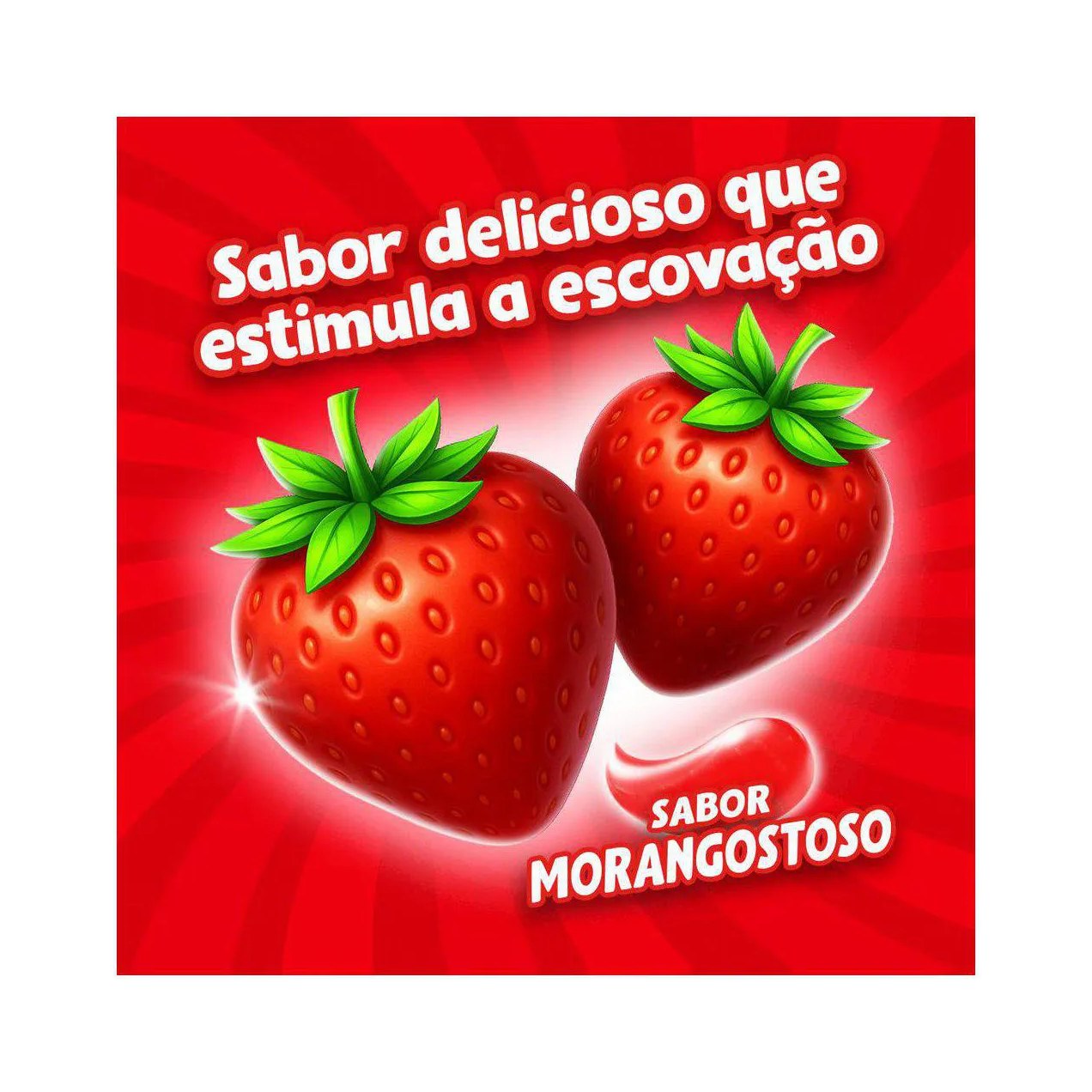 Pasta de Dente Colgate infantil Tandy Morangostoso com 50g