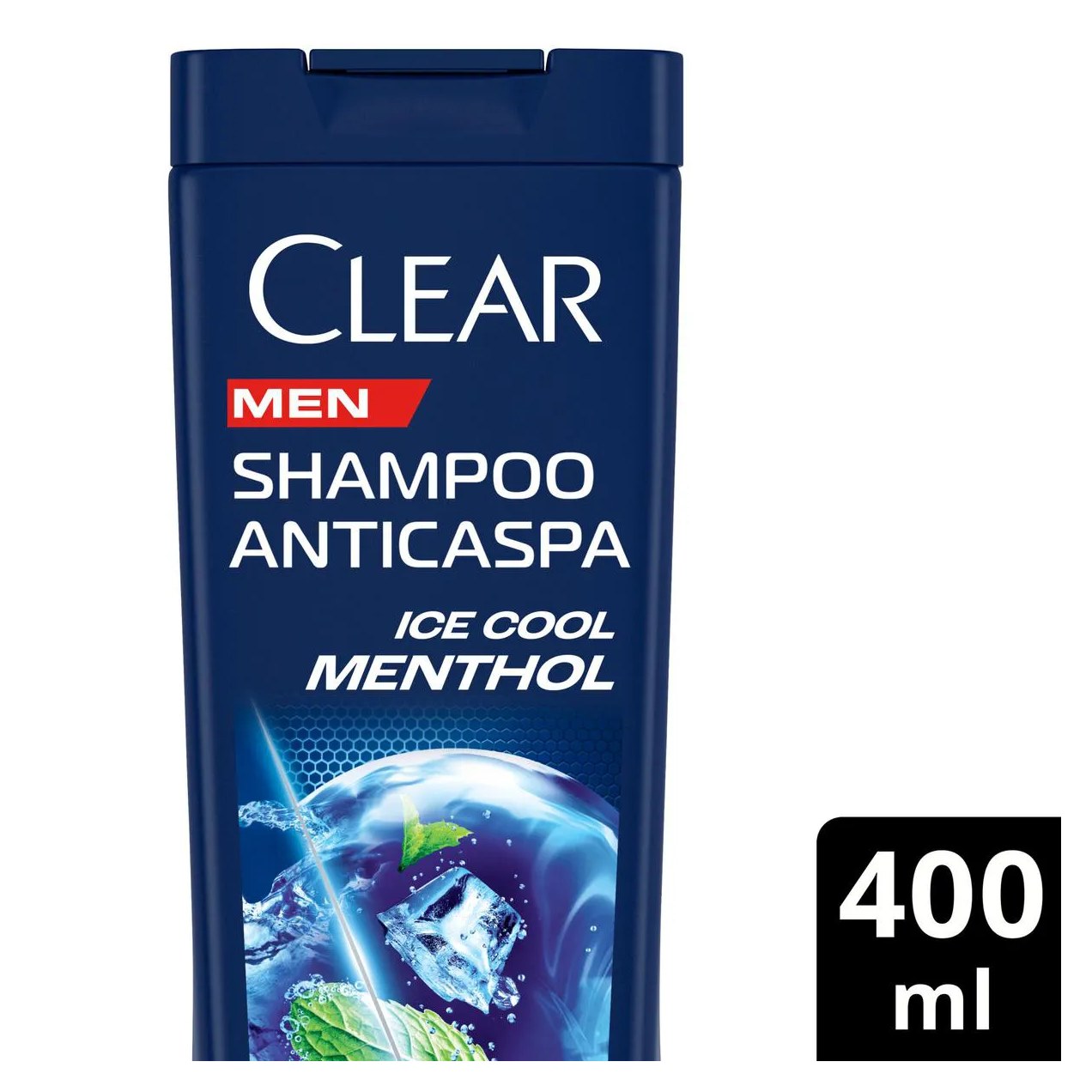 Shampoo Anticaspa Clear Men Ice Cool Menthol 400ml