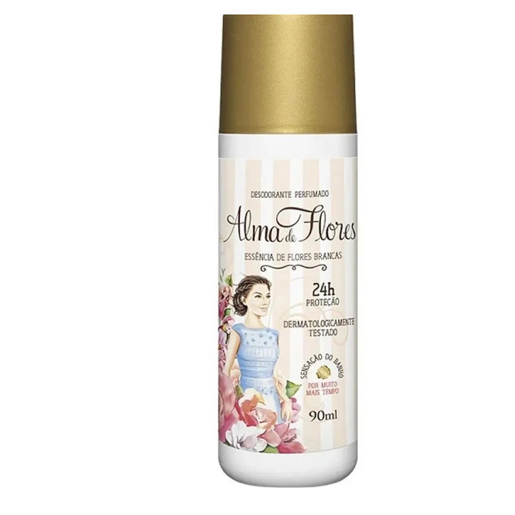 Desesodorante Spray Alma Flores Flores Brancas 90Ml