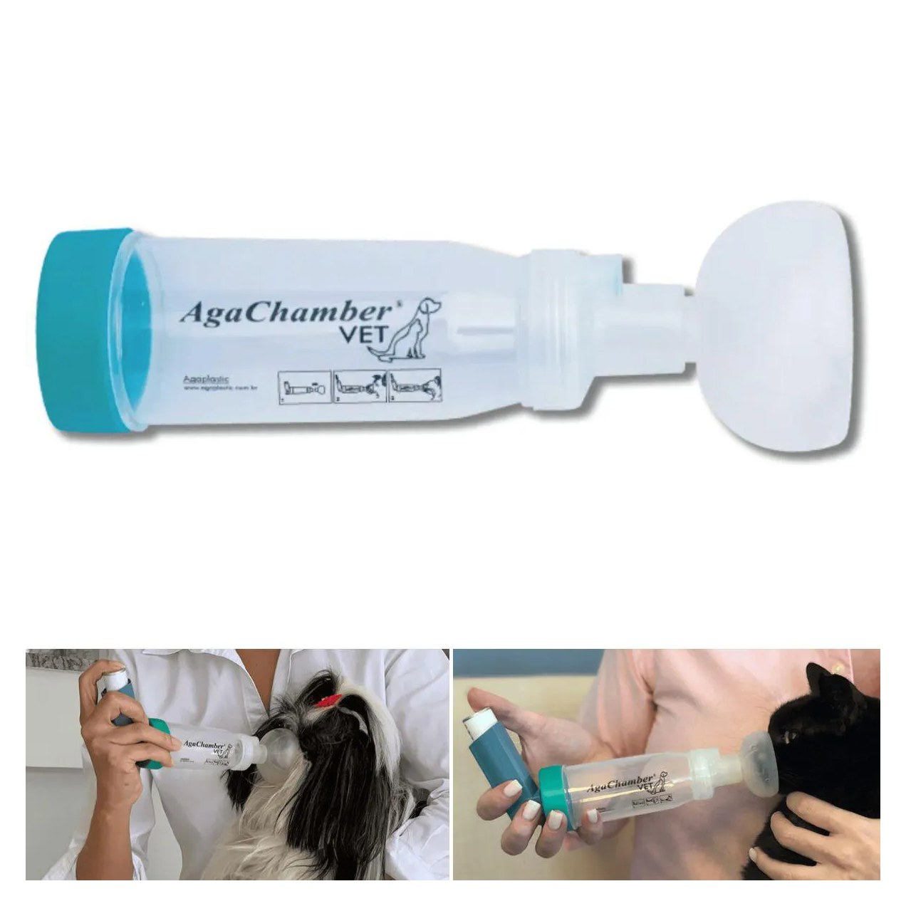 Espacador Agachamber Veterinario M/G - Cães e Gatos - Agpmed