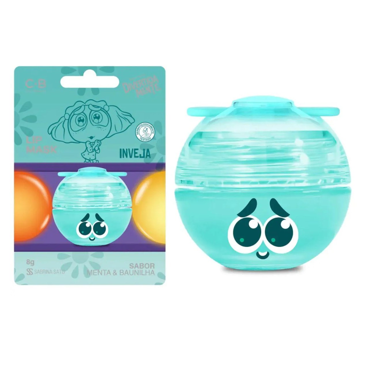 Lip Mask Inveja Menta Baunilha Divertida Mente Sabrina Sato