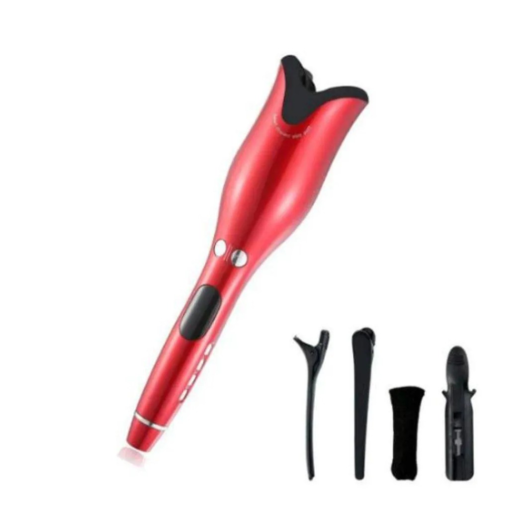 Modelador de Cachos Spin N Curl Ceramic 25W Bivolt Vermelho