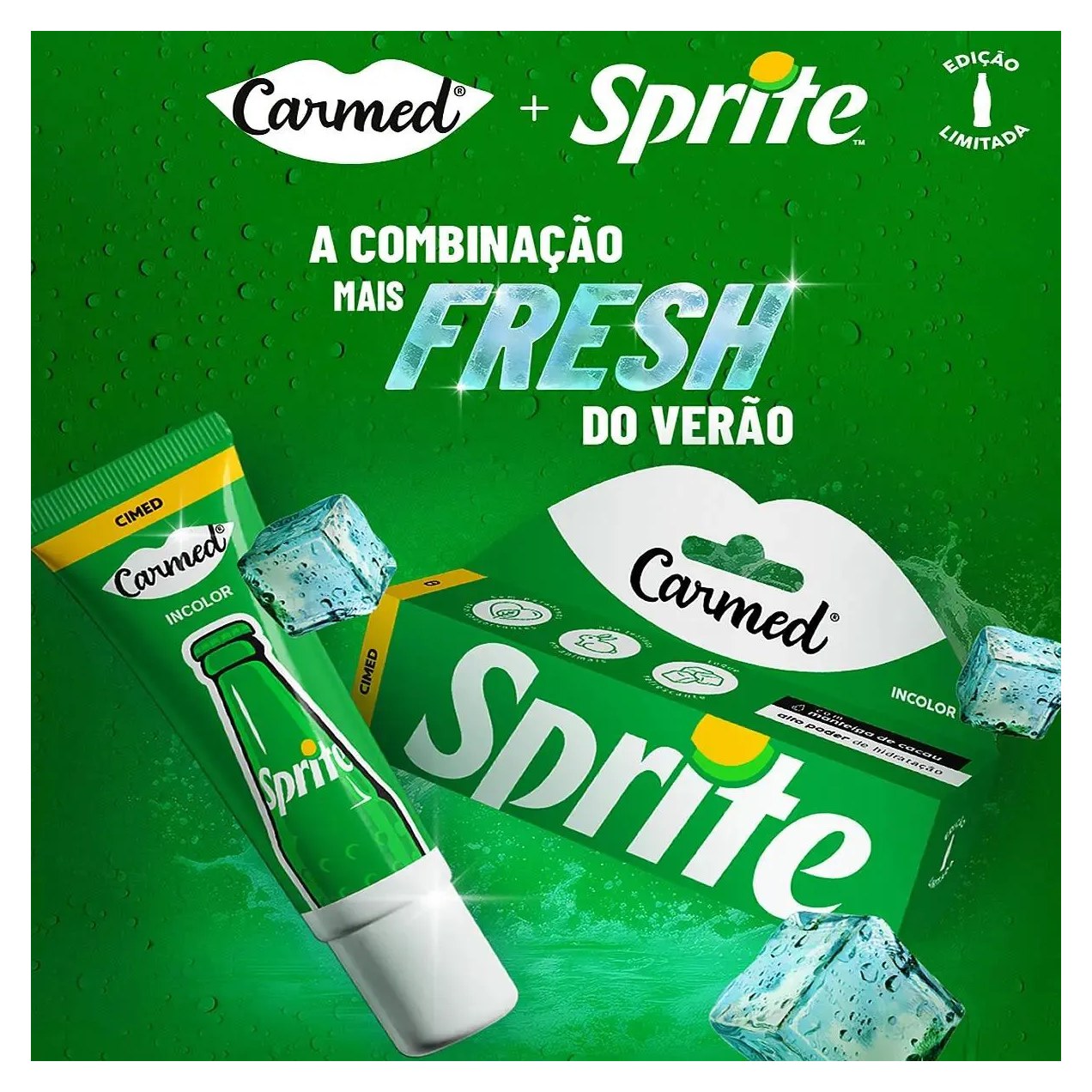 Carmed Protetor Labial Sprite Sabor Limão - 10G