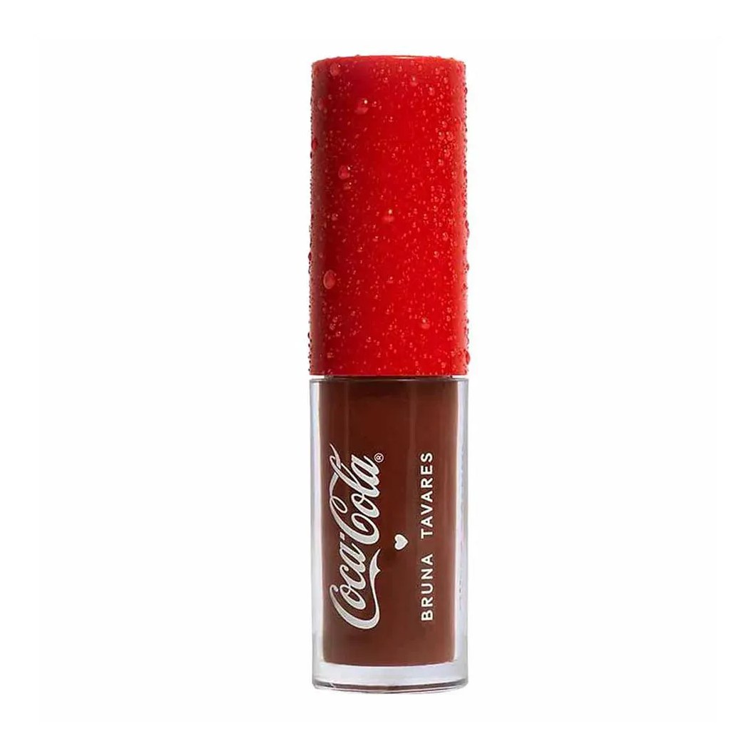 Bruna Tavares Coca Cola Lip Gloss Sérum Brown Fizz - Gloss Labial 4,1Ml