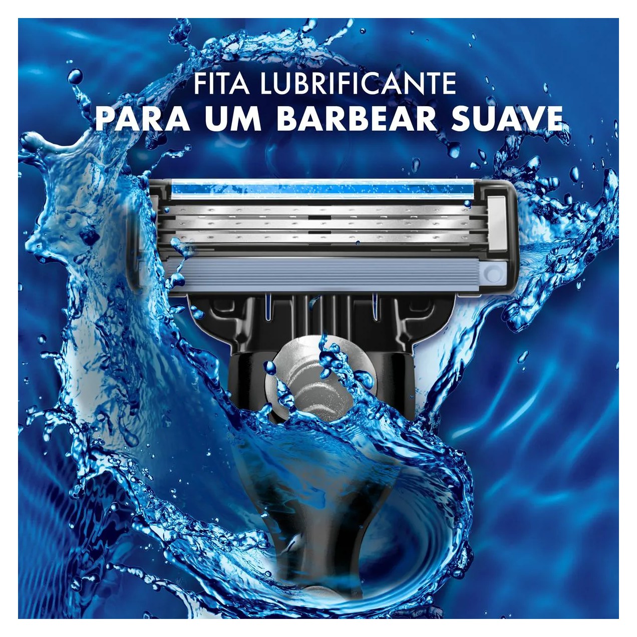 Refil para Barbear Gillette Mach3 com 4 unidades