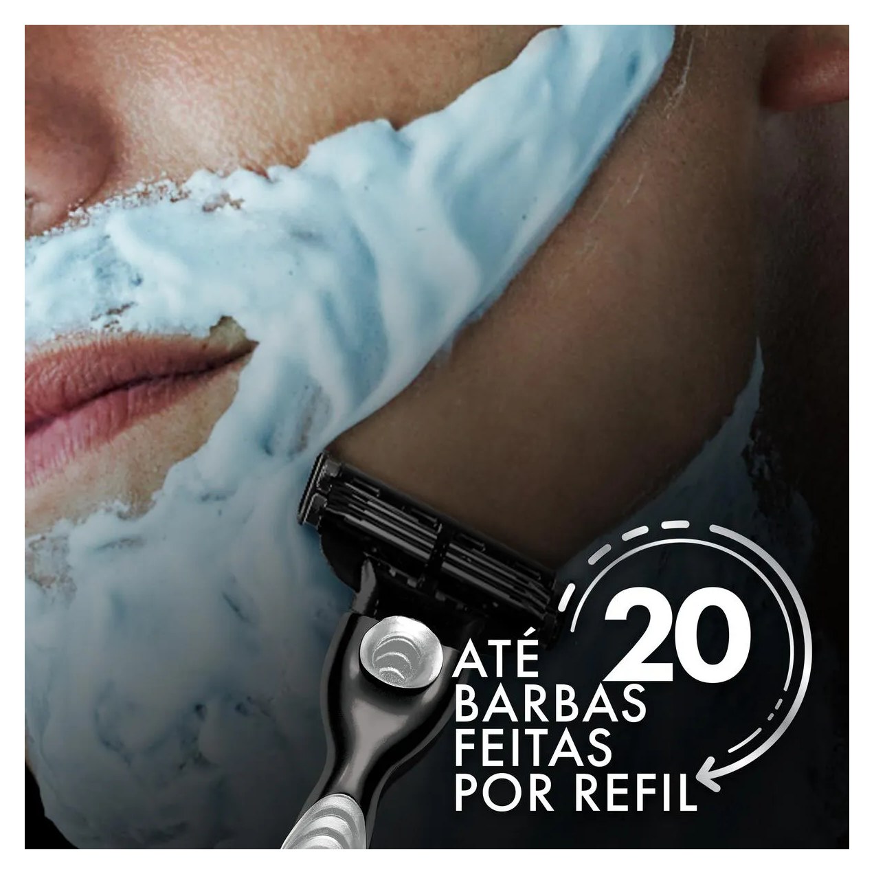 Aparelho de Barbear Gillette Mach3 com 1 Unidade