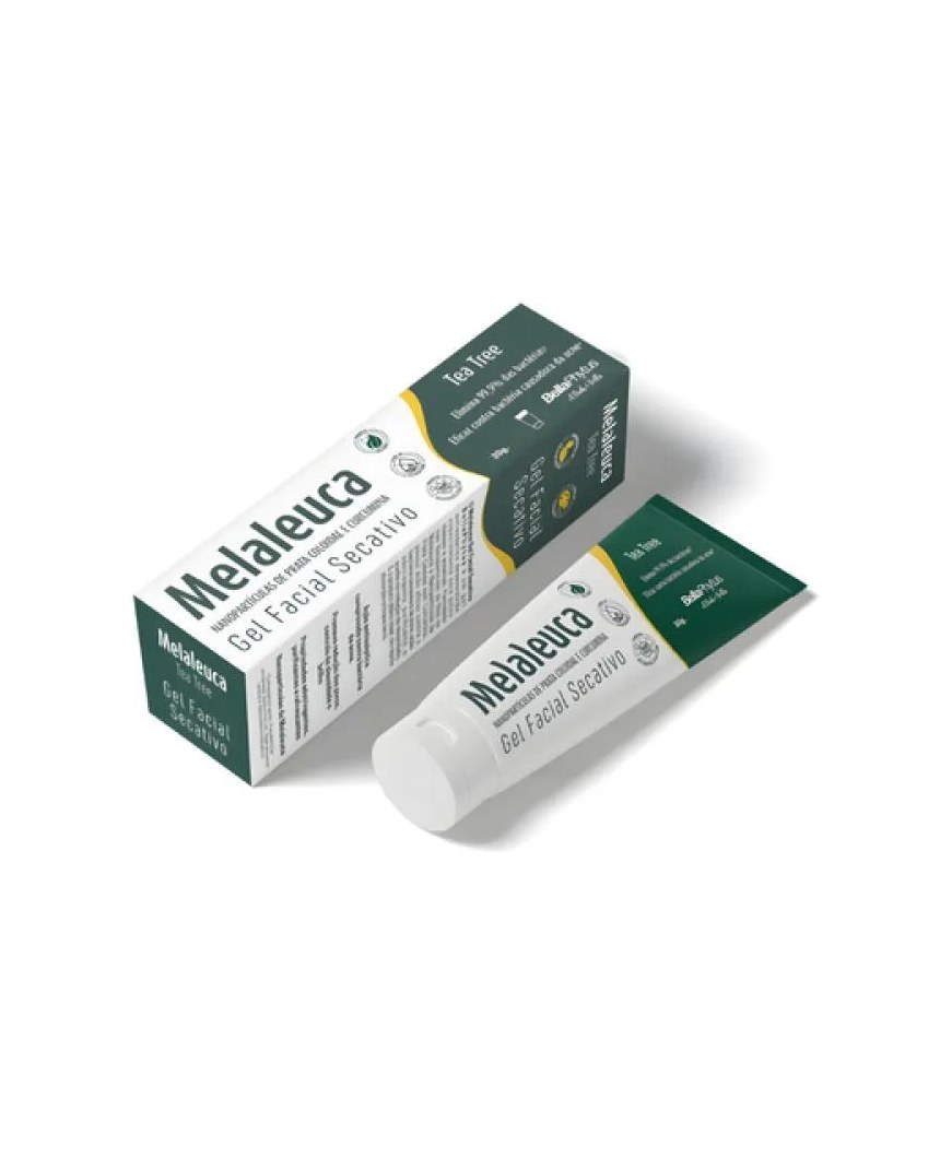 Gel Facial Secativo Melaleuca Tea Tree 30G Bella Phytus