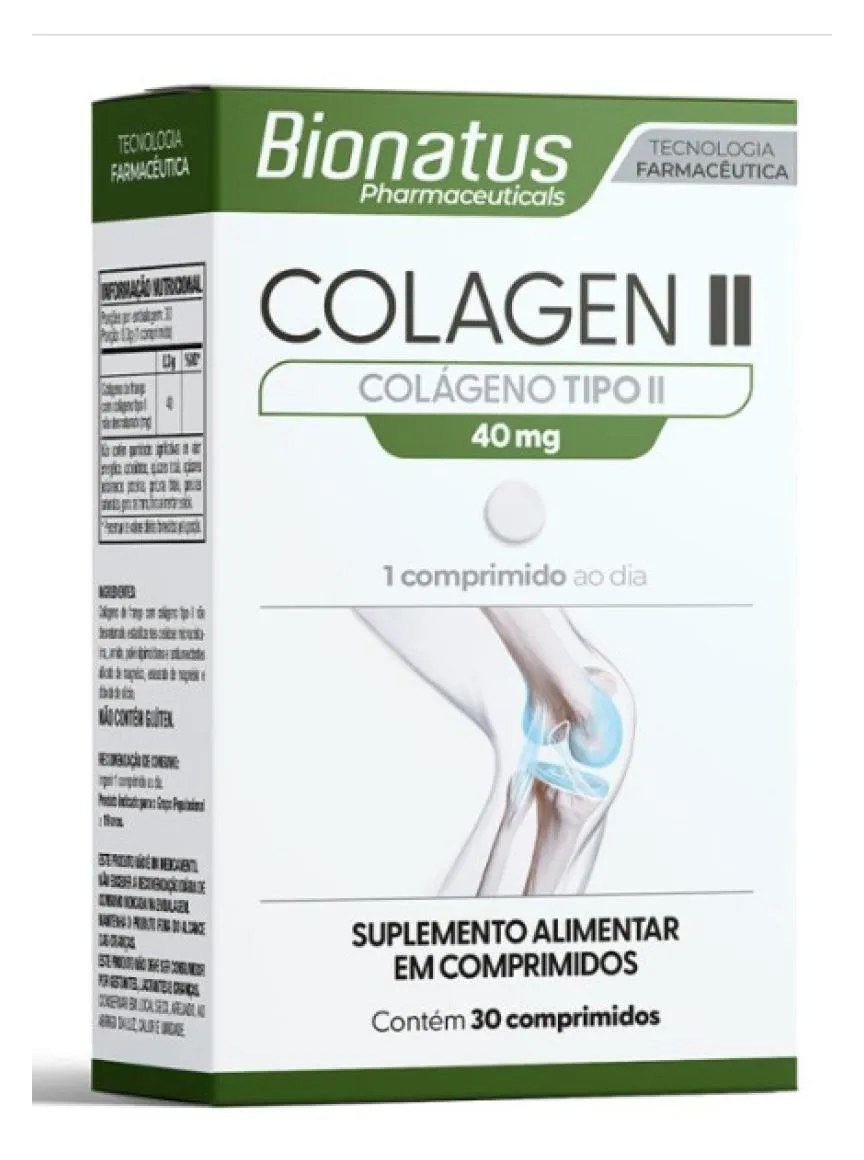 Colagen Ii 40Mg 30 Comprimidos Bionatus