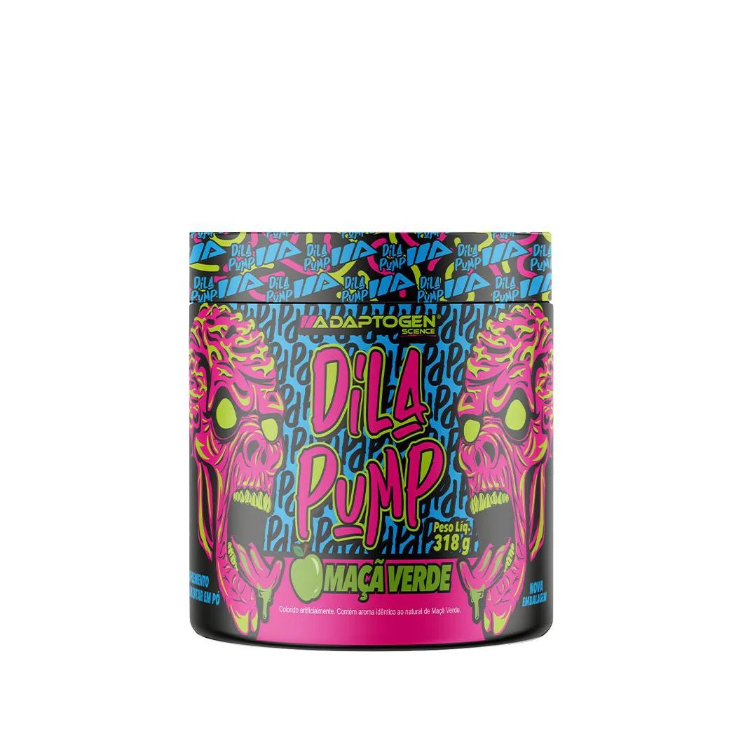 Dila Pump Adaptogen 318G Maçã Verde