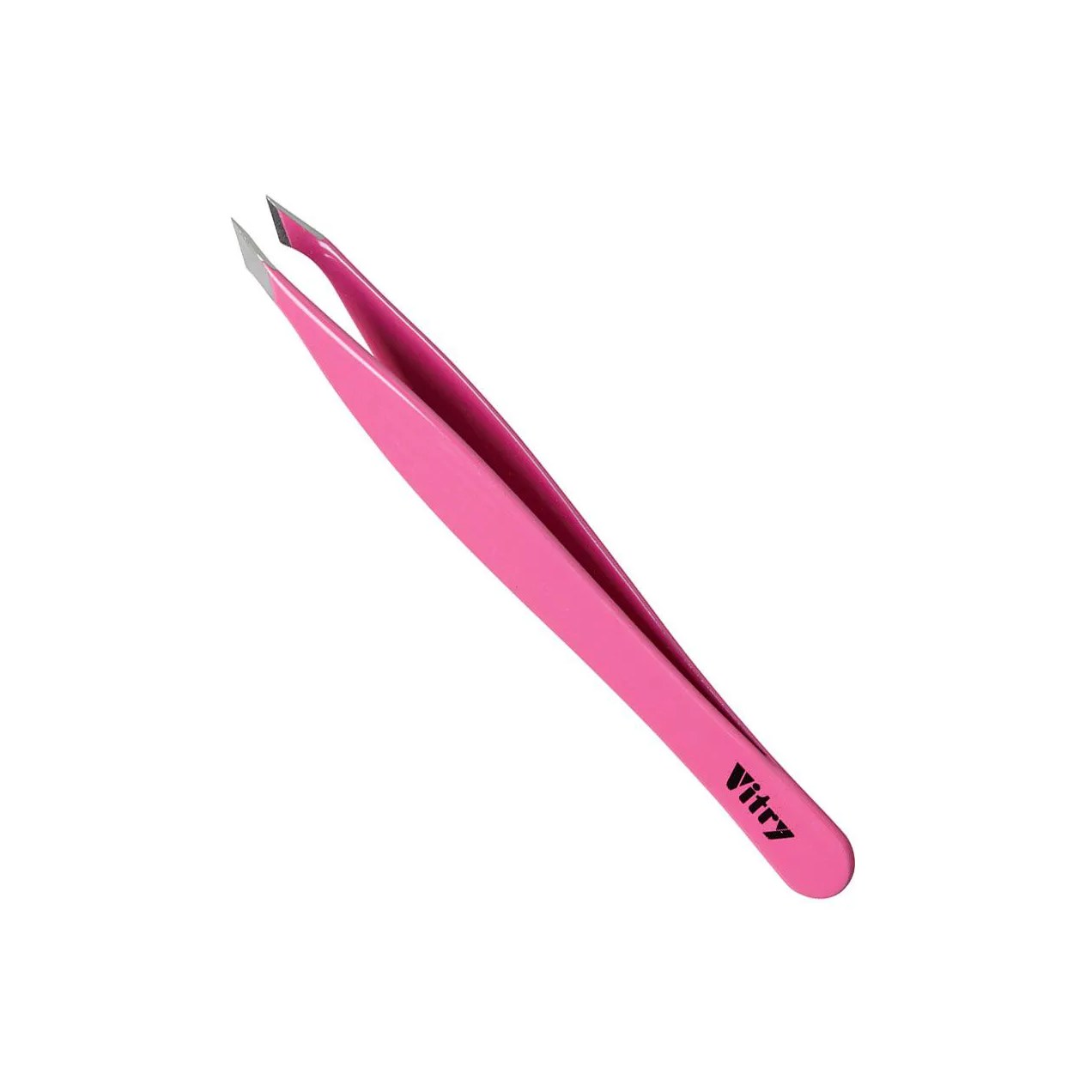 Pinça Depilatória Vitry Yatagan Pontas Finas Rosa 1 unidade