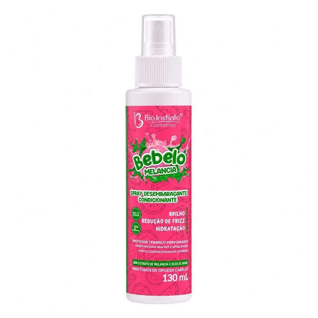 Spray Condicionante Desembaraçante de Melancia 200Ml para Cabelos Macios Bio Instinto