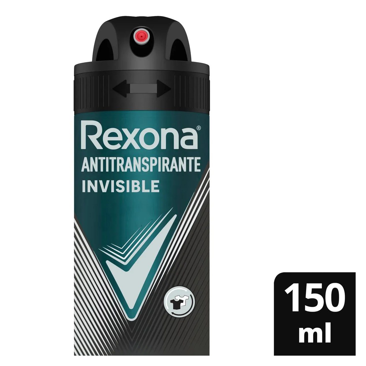 Desodorante Antitranspirante Aerosol Rexona Men Invisible 72h 150ml