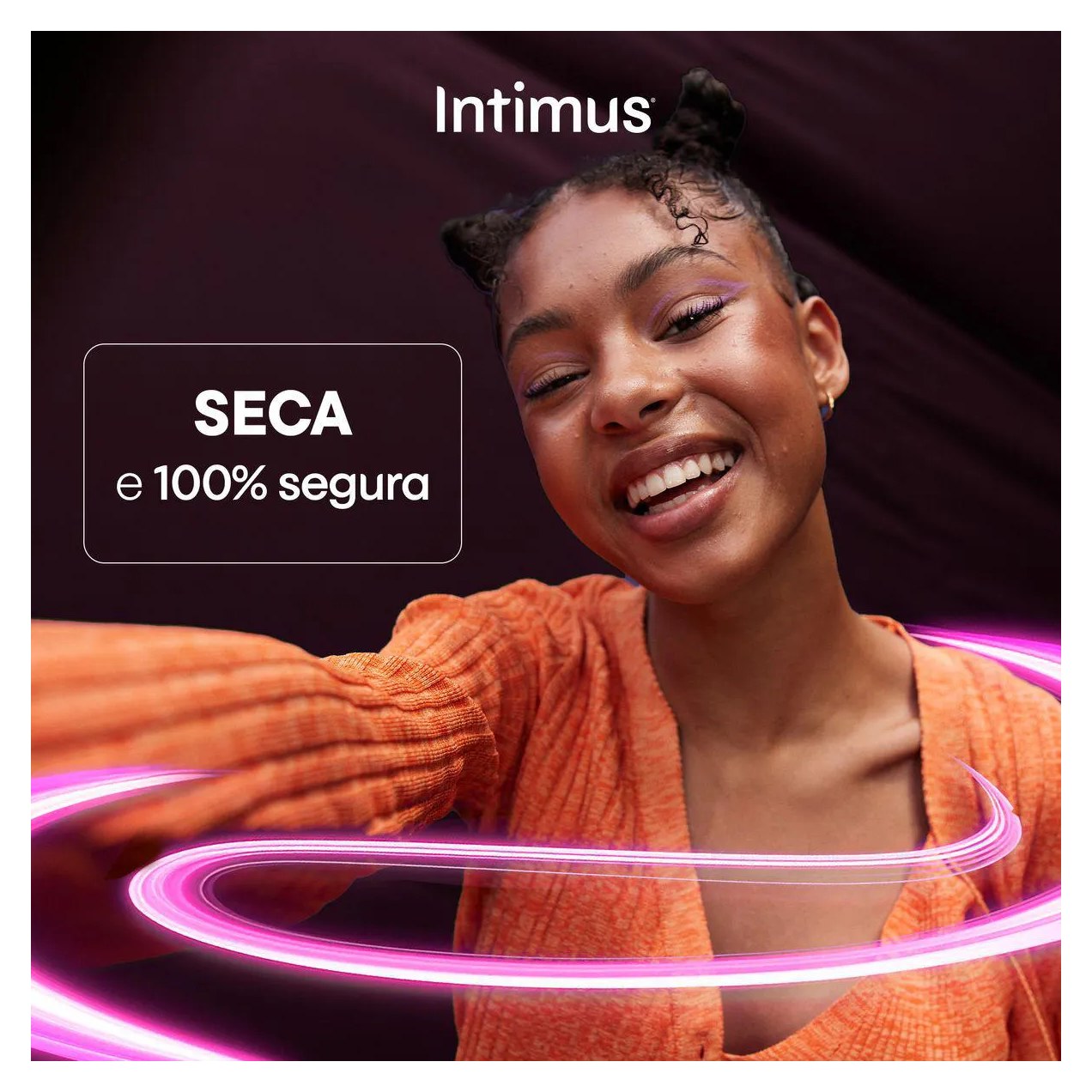 Absorvente Intimus Noturno Toda Protegida Com Abas Cobertura Suave 8 unidades