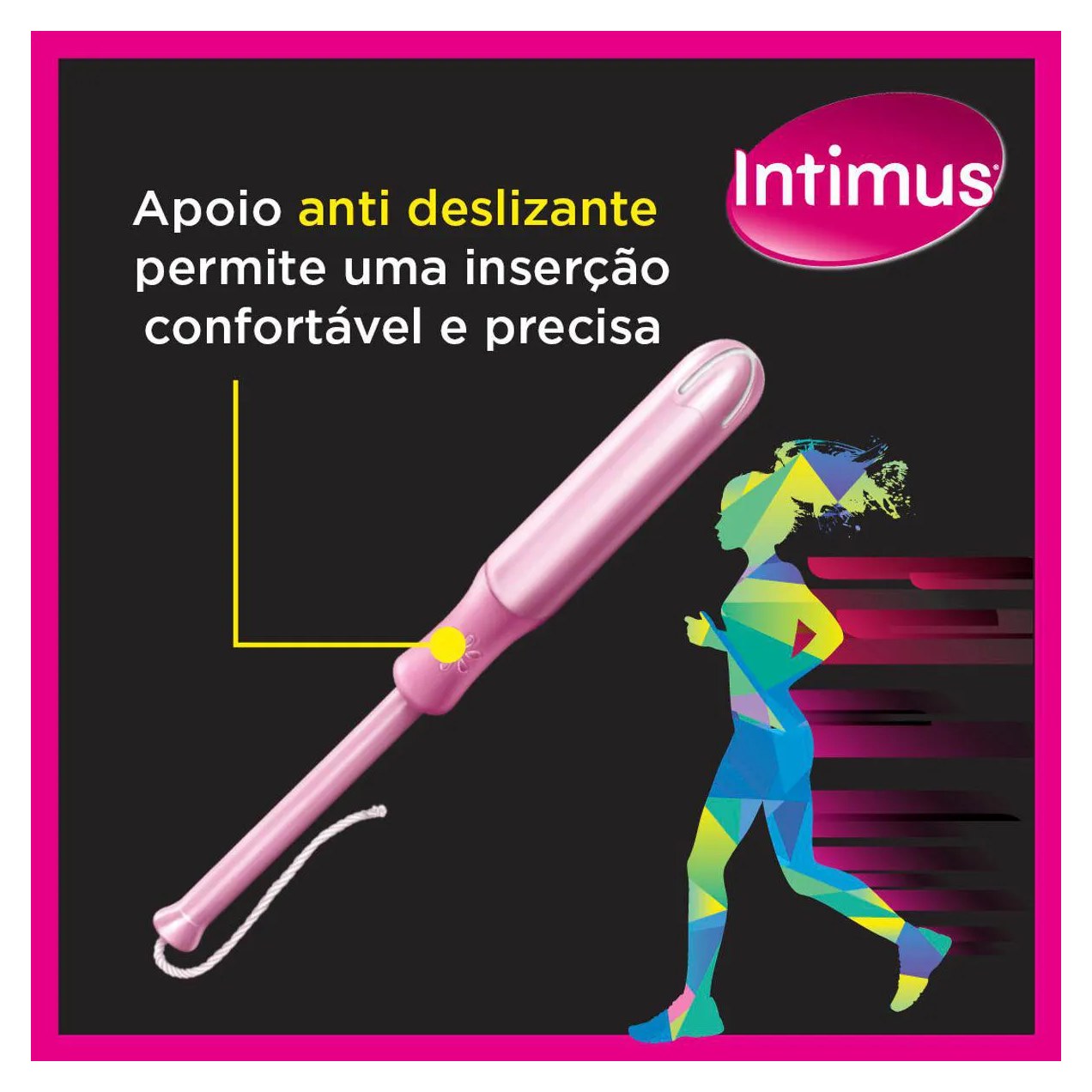 Absorvente Interno Intimus Sport Super com Aplicador 8 unidades